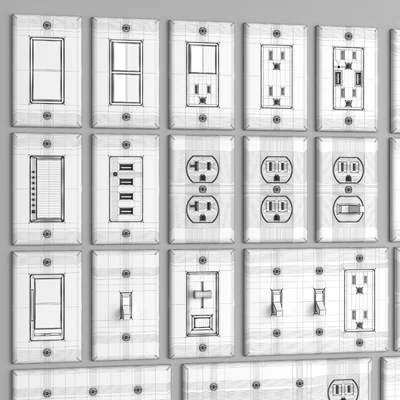 Bestten US wall switch and sockets — Вид 6
