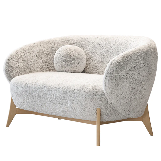 Sofa Tilar Cozy White — Descargar