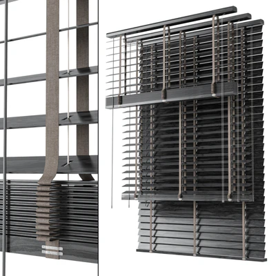Wooden blinds Set 23 — download