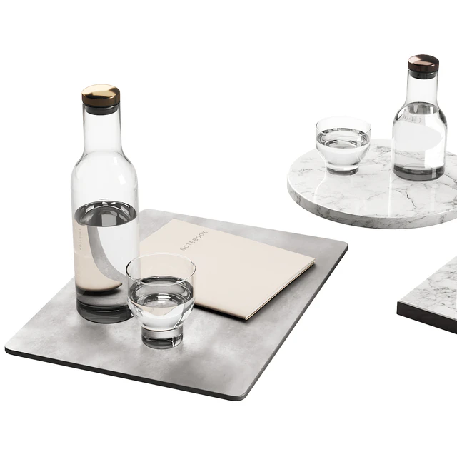 136 dishes decor set 09 MENU Bottle Carafe by Norm P01 — Descargar