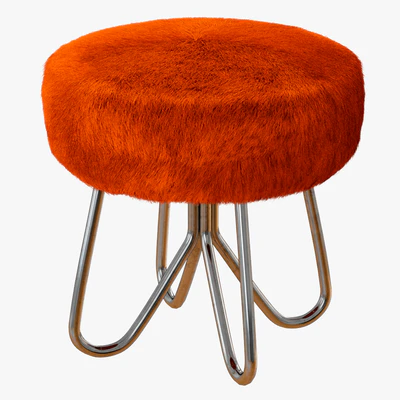 Vintage Ottoman Stool Foot Rest — Ver 1
