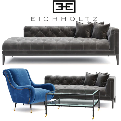 Sofa Eichholtz 111399 Cesare right — Descargar