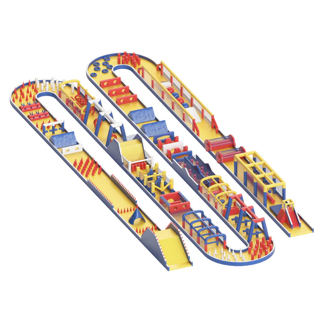 Giant obstacle course Miss Muddy — Descargar