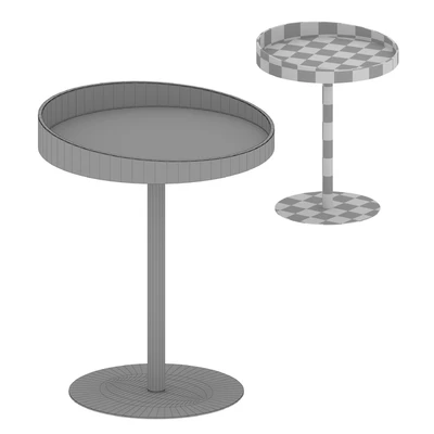 Круглый Журнальный столик CRATER END TABLE — Вид 4