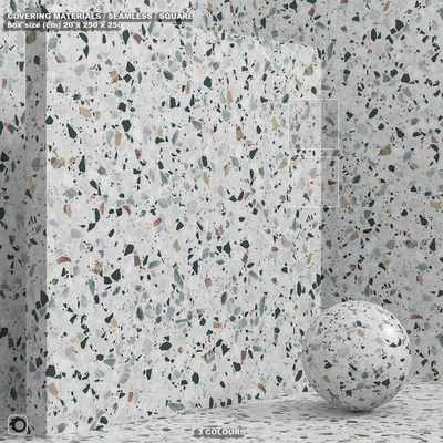 Material (seamless) - stone, terrazzo, quartzite set 143 — Ver 1
