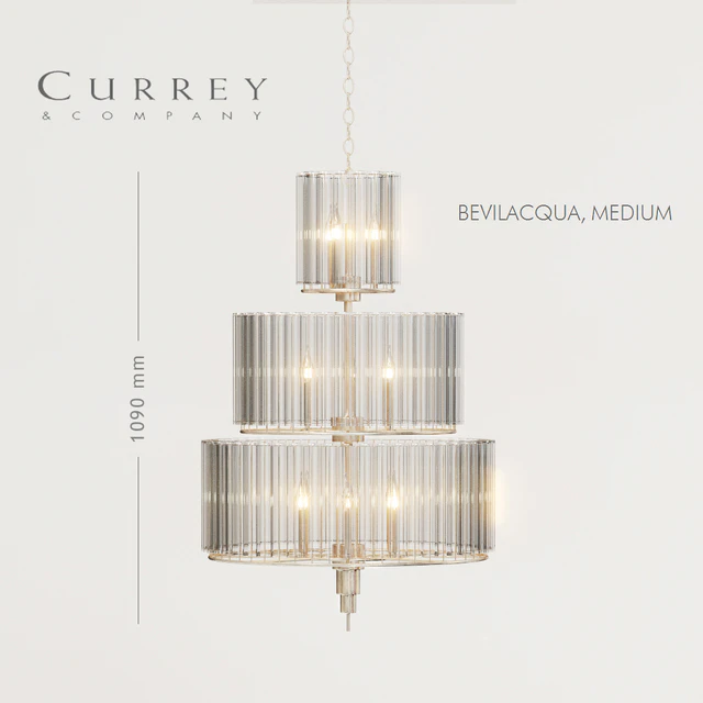Currey &amp; Compamy BEVILACQUA Medium and Large chandeliers — Descargar