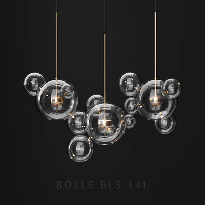 Chandelier Giopato & Coombes BOLLE BLS 14L — Ver 1
