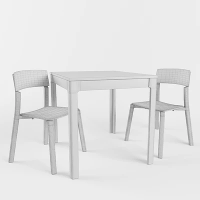 IKEA Комплект для столовой ВАНГСТА / ЯН-ИНГЕ — Вид 2
