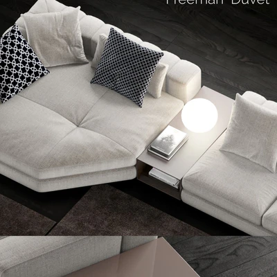 Minotti Freeman Duvet Sofa — Вид 2
