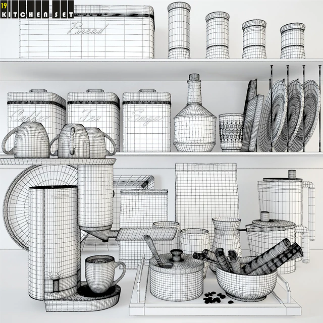 Kitchen Set 19 — Скачать