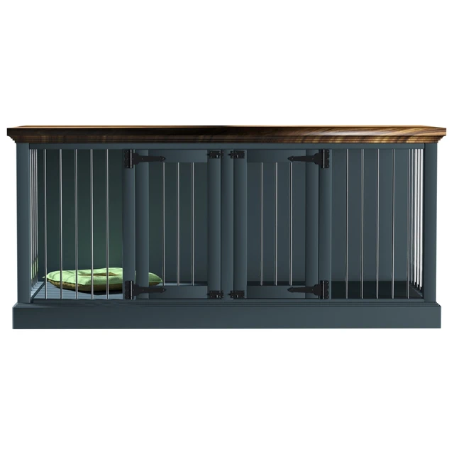 Damien Double Wide Credenza Pet Crate by Archie & Oscar — Descargar