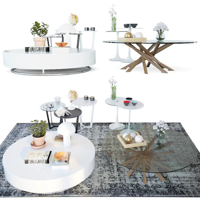 Set coffee tables Sattelan Italia 2 — Ver 1