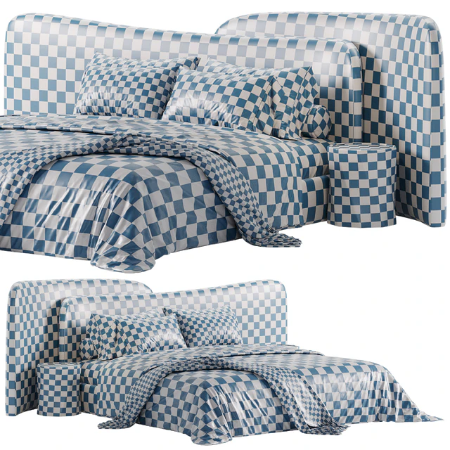 Gaspra Modern Bed — Скачать
