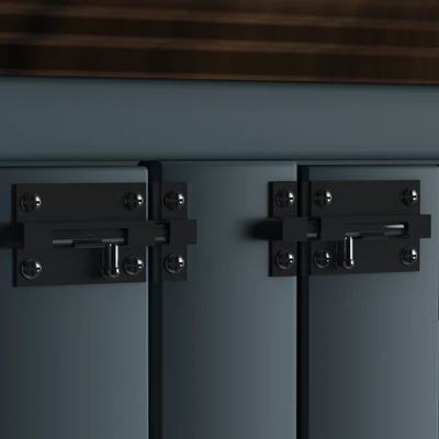 Damien Double Wide Credenza Pet Crate by Archie & Oscar — Ver 3
