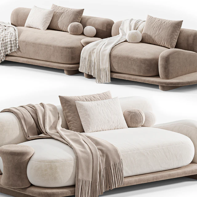Busnelli Grumetto Sofa 01 Composition — Скачать