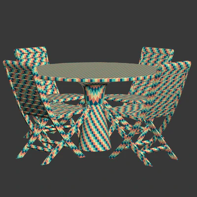 Alesso outdoor furniture set v06 / Garden furniture set — Ver 5
