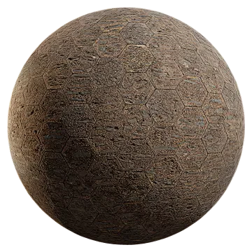 sidewalk gravel tiles 001 — Скачать