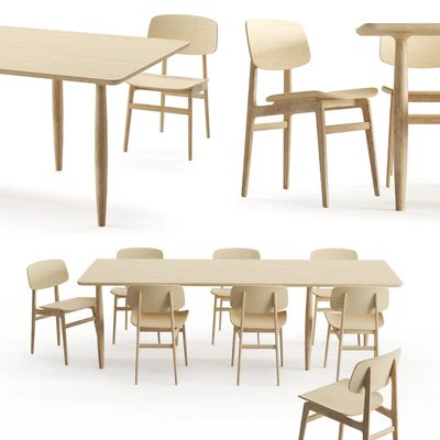 Dining chair and table - Norr11 — Вид 1