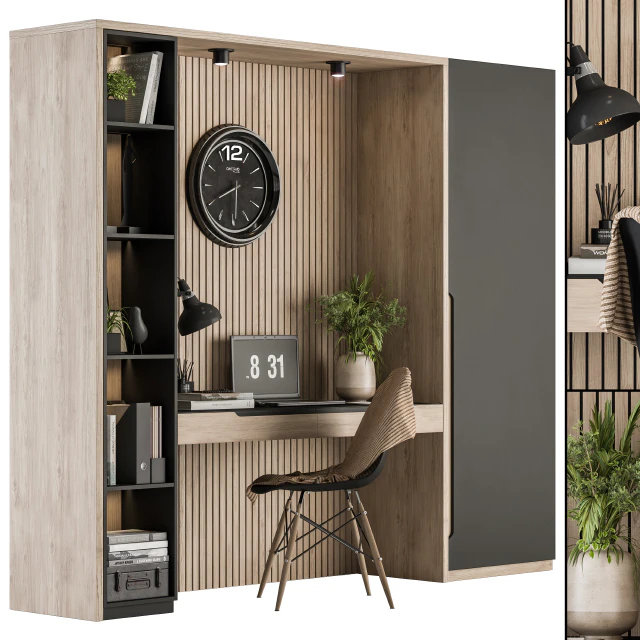 Office Furniture - Home Office 15 — Скачать