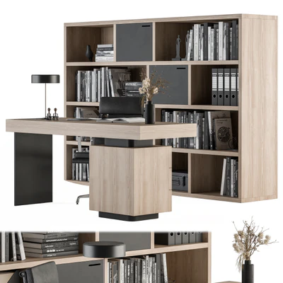 Office Furniture Wood Boss Desk - Manager Set Table 42 — Вид 4