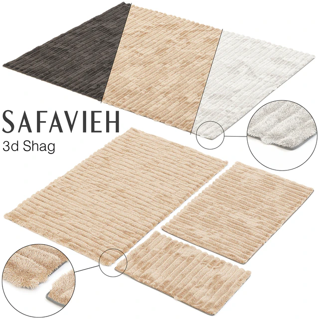 SAFAVIEH 3D SHAG SET — Descargar