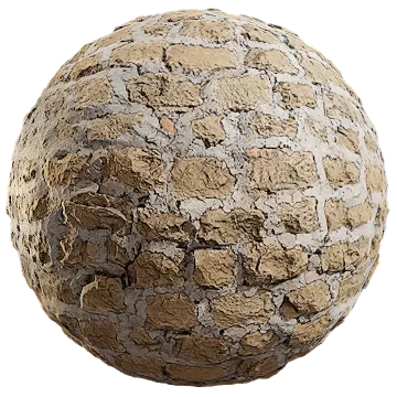 rough stone wall 004 — Скачать