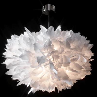 White Feather Chandelier — Вид 3