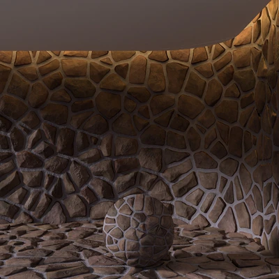 Field Stone 04 | PBR | 4K | PNG | Seamless — Ver 5