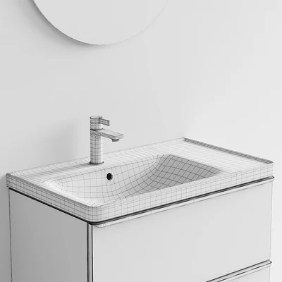 Duravit D-Neo Vanity Unit Set 1 — Ver 3