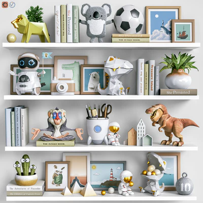 Toys and furniture set 115 — Ver 1