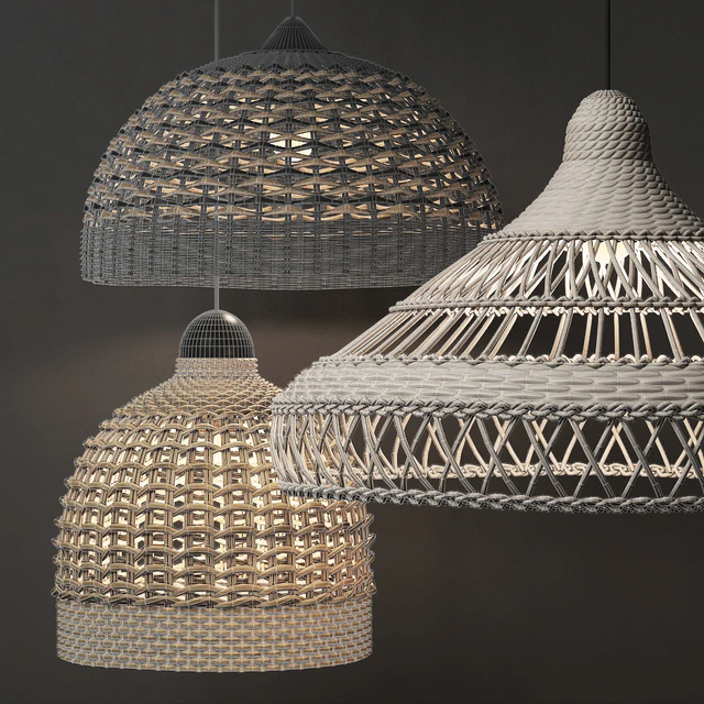 Wicker lampshades — Descargar