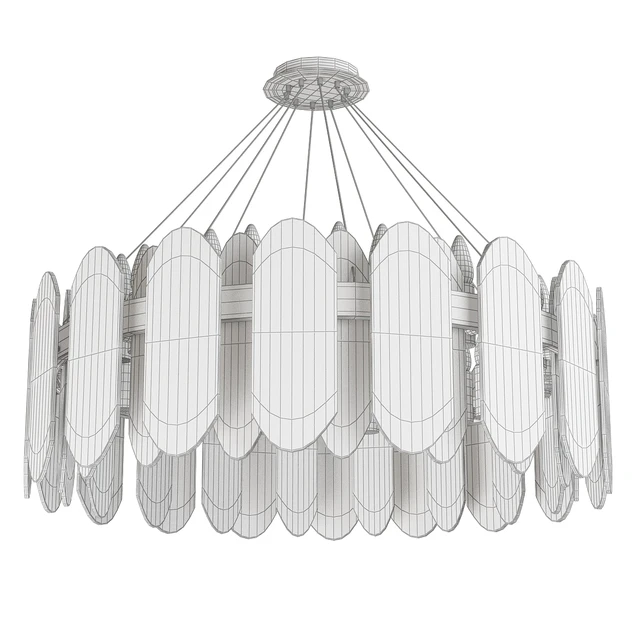 mirabelle blurry crystal modern chandelier — Descargar