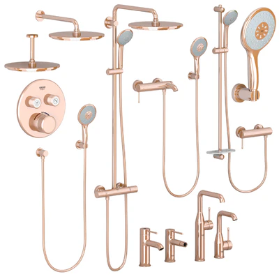 Grohe set 1 | Essence | Euphoria | with adjustable watering can — Ver 4