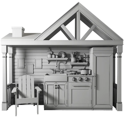 Pottery Barn Kids Play Kitchen — Ver 3
