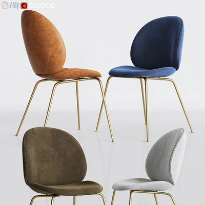Gubi Beetle Dinning Chair — Ver 1