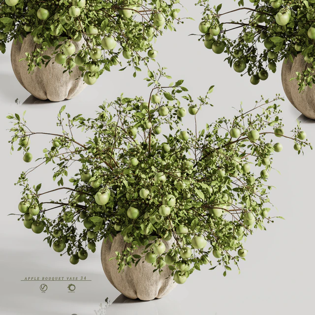 apple plants bouquet vase 34 — Descargar