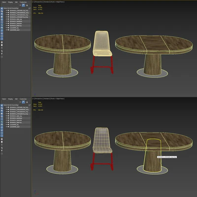 GRANADA Table and BoConcept LAUSANNA Chair — Ver 2