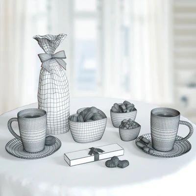 valentine's coffee set — Ver 2
