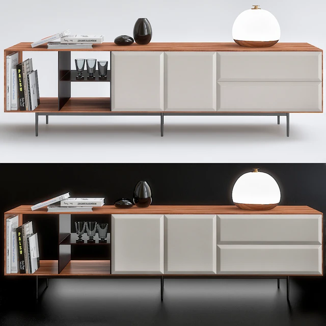 Minotti Console Table — Descargar