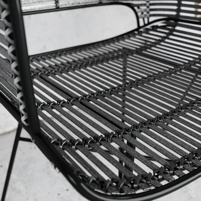HKLiving Rattan Tub Chair - Natural + Black version — Descargar