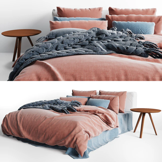 Кровать Cloud Restoration Hardware — Скачать