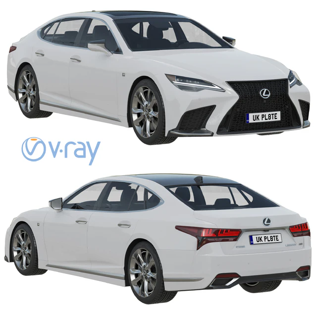 LEXUS LS F-Sport 2022 — Скачать