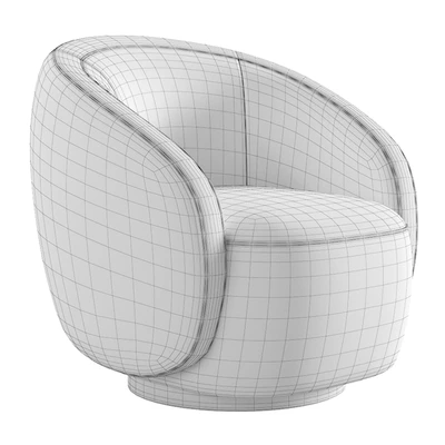 Kelly Wearstler Wetherly Swivel Chair — Вид 3