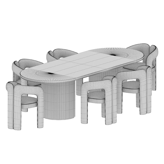 Gubi Moon Dining set — Скачать