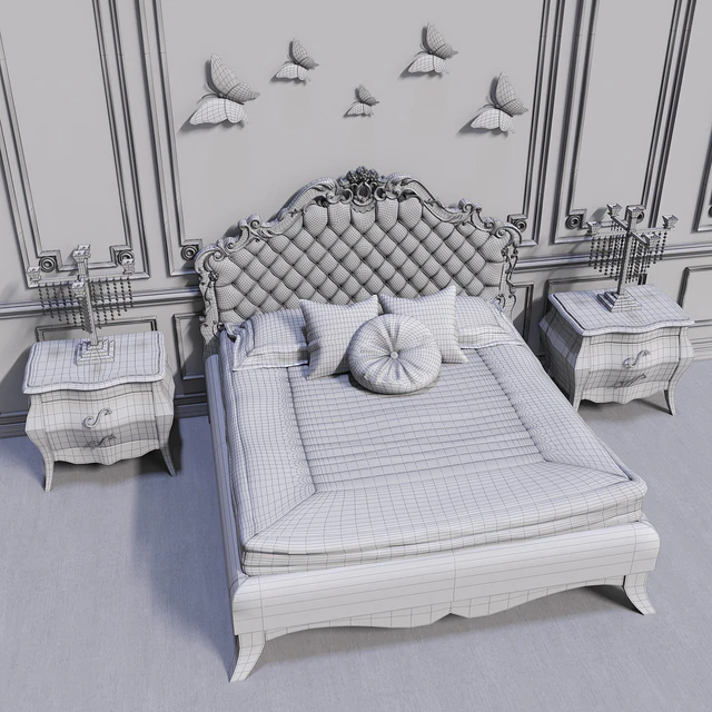 Zebrano Casa EMILY Bedroom — Скачать