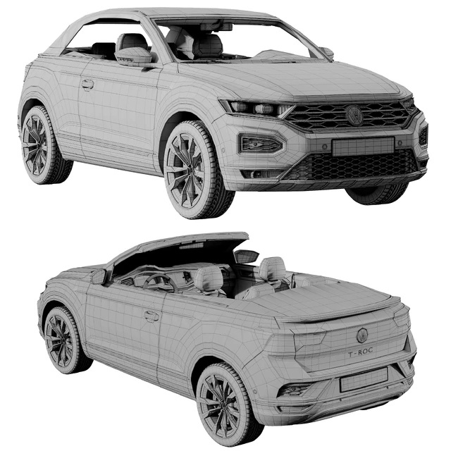 Volkswagen T-Roc Cabriolet — Скачать