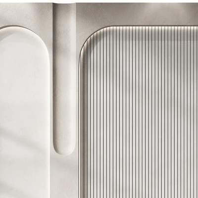 Wall arched decorative panels — Ver 6