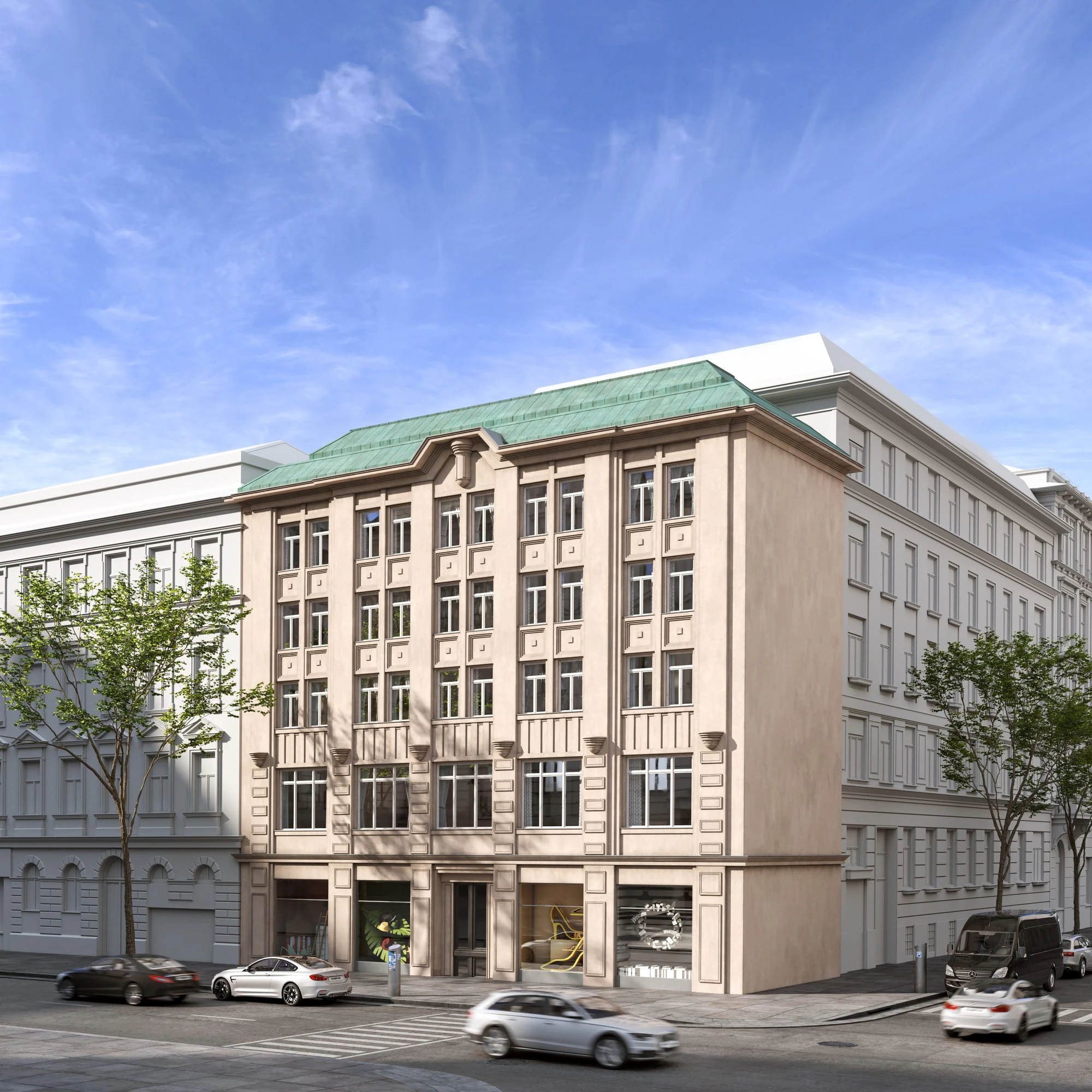european style buildings 021 — Descargar