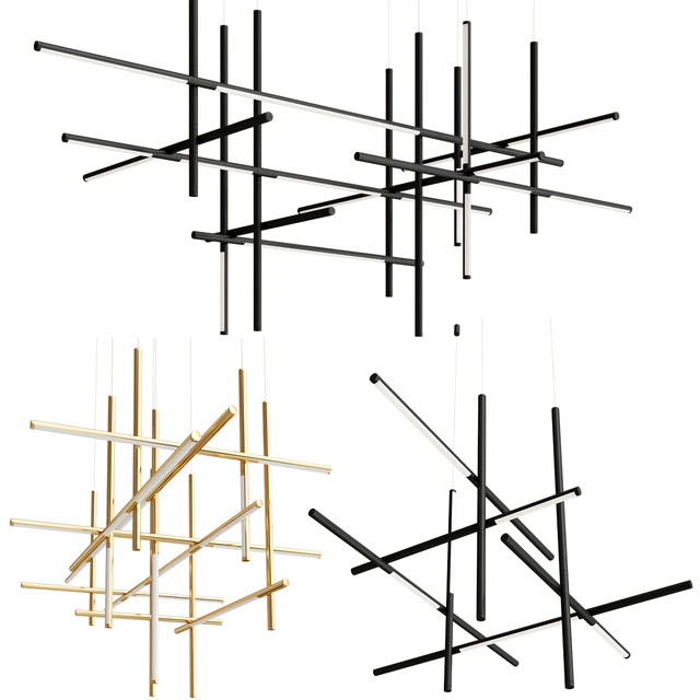 Labyrinth Intersections Chandelier — Descargar