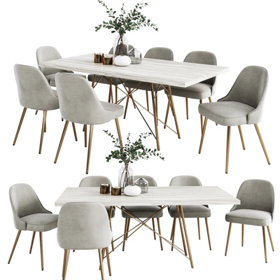 West Elm Dinning Set — Descargar